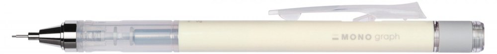 Tombow Ołówek automatyczny MONO graph pastel, cream yellow