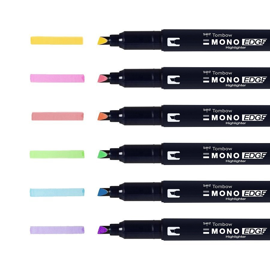 Tombow Zakreślacz MONO edge, display 48 sztuk