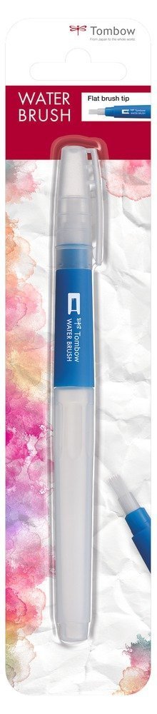 Tombow Pędzel wodny Water Brush, końcówka pędzelkowa flat