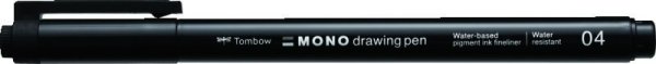 Zestaw Tombow MONO drawing pen Bold, 4 sztuki