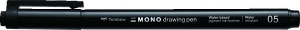 Zestaw Tombow MONO drawing pen Fine, 4 sztuki