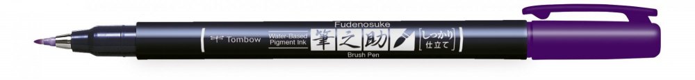 Tombow Flamaster Brush pen Fudenosuke, 10 szt.