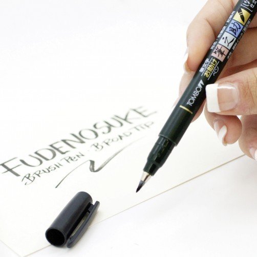 Tombow Flamaster Brush pen Fudenosuke