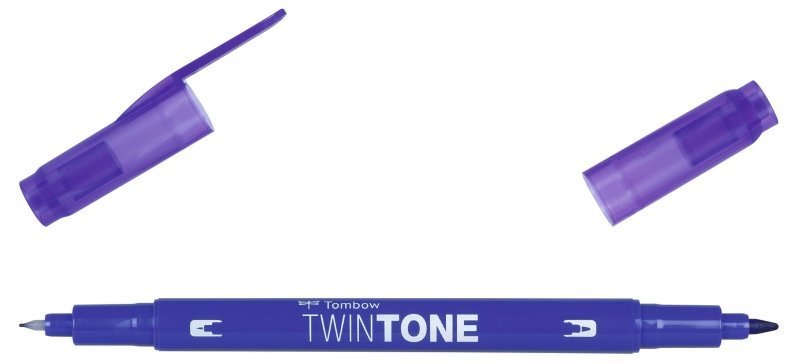 Tombow Dwustronny marker TwinTone, prussian blue