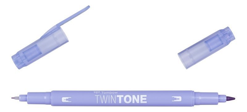 Tombow Dwustronny marker TwinTone, pale purple