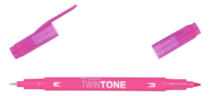 Tombow Dwustronny marker TwinTone, pink