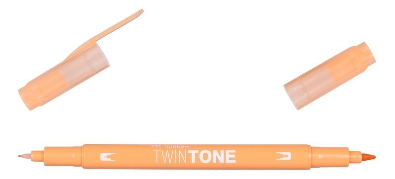 Tombow Dwustronny marker TwinTone, honey orange