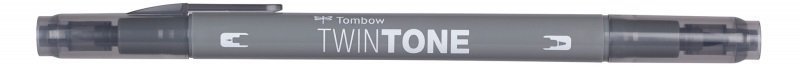 Tombow Dwustronny marker TwinTone, grey