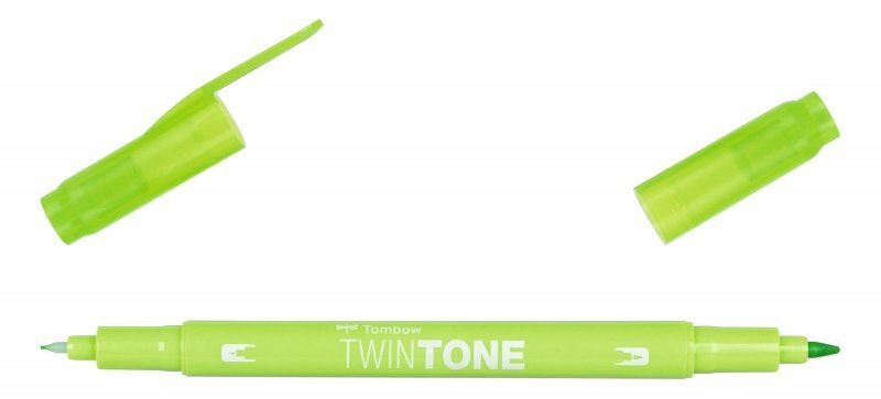Tombow Dwustronny marker TwinTone, lime green