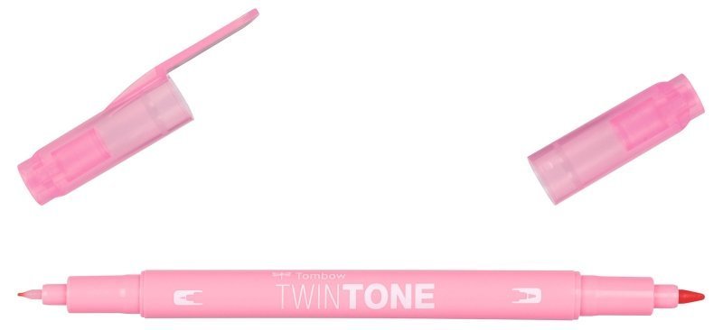 Tombow Dwustronny marker TwinTone, pale rose