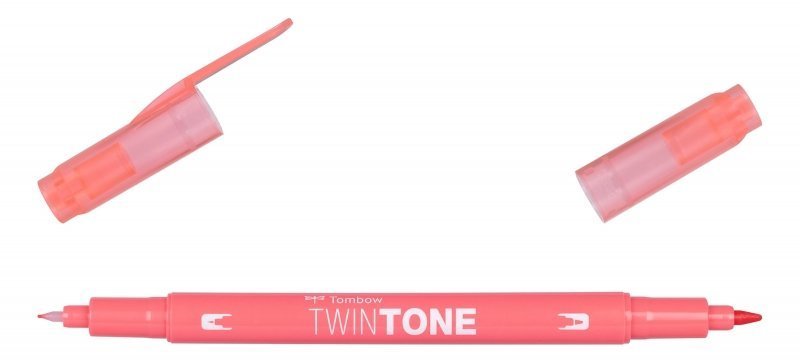 Tombow Dwustronny marker TwinTone, cherry pink