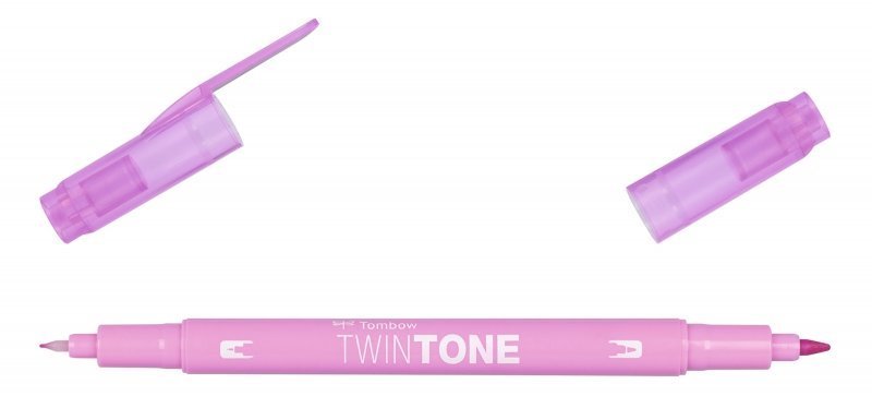 Tombow Dwustronny marker TwinTone, candy pink