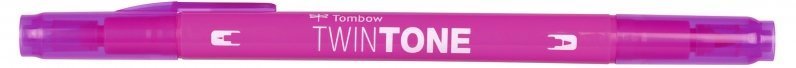Tombow Dwustronny marker TwinTone, fuchsia pink