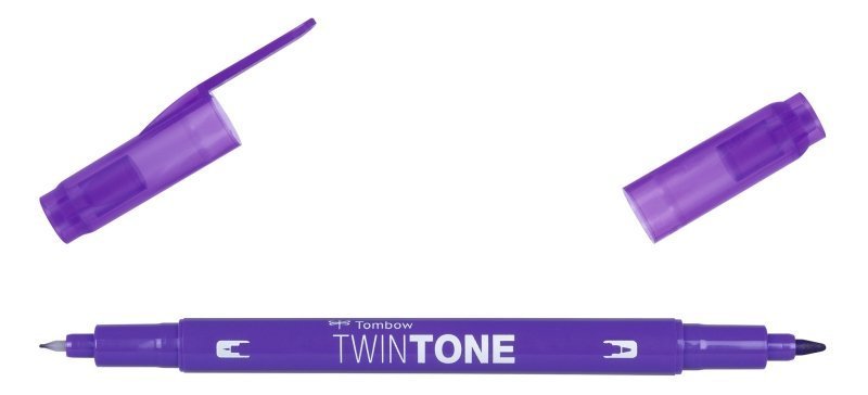 Tombow Dwustronny marker TwinTone, grape