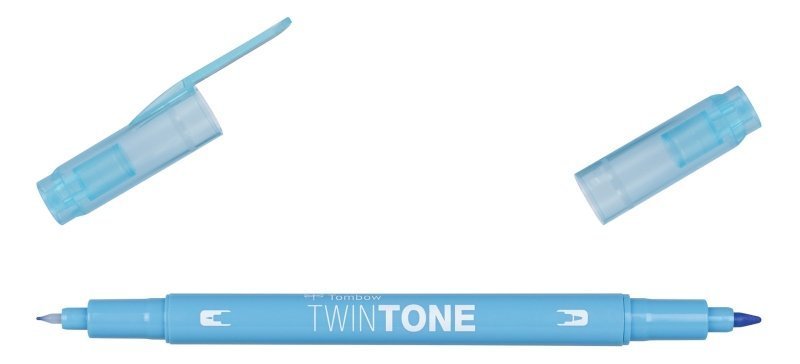 Tombow Dwustronny marker TwinTone, sax blue