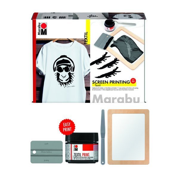 Marabu Zestaw do sitodruku Screen printing