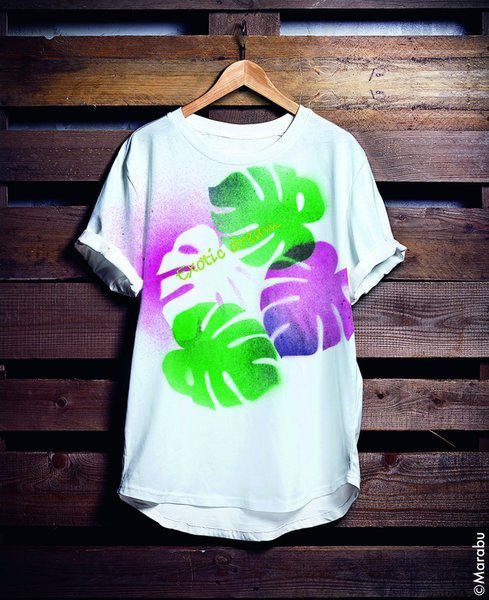 Marabu Zestaw Fasion Spray farba do tkanin set 