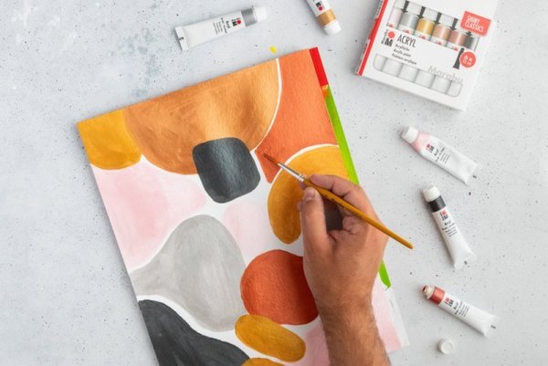 Marabu Zestaw akrylowy assortment Shiny Classics 6 x 12 ml