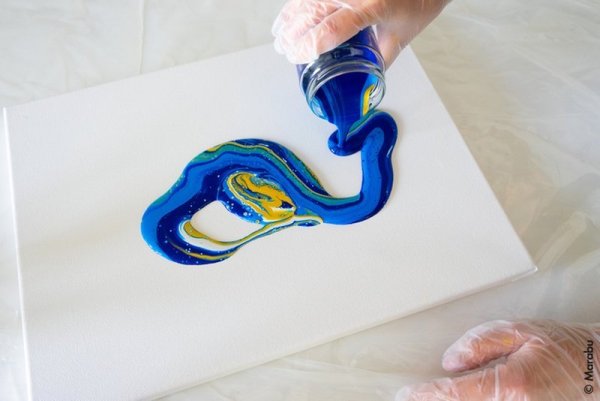 Marabu Zestaw Pouring Mix Ocean 4 x 60ml