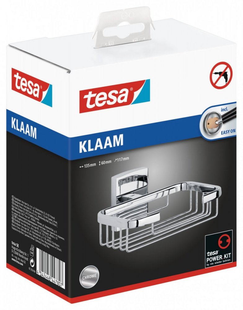 tesa® Klaam Samoprzylepna mydelniczka