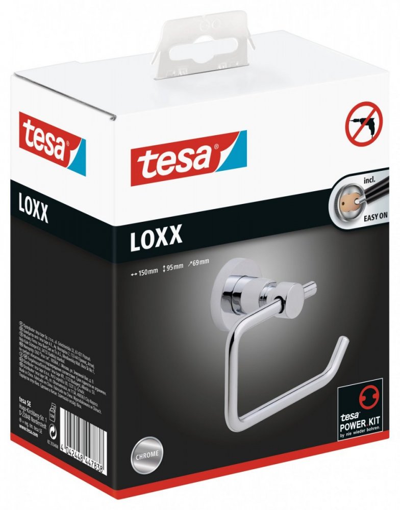 tesa® Loxx Uchwyt na papier toaletowy