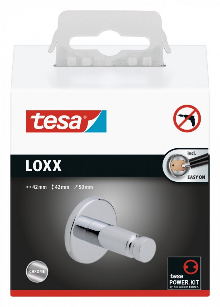 tesa® Loxx Haczyk pojedynczy mniejszy