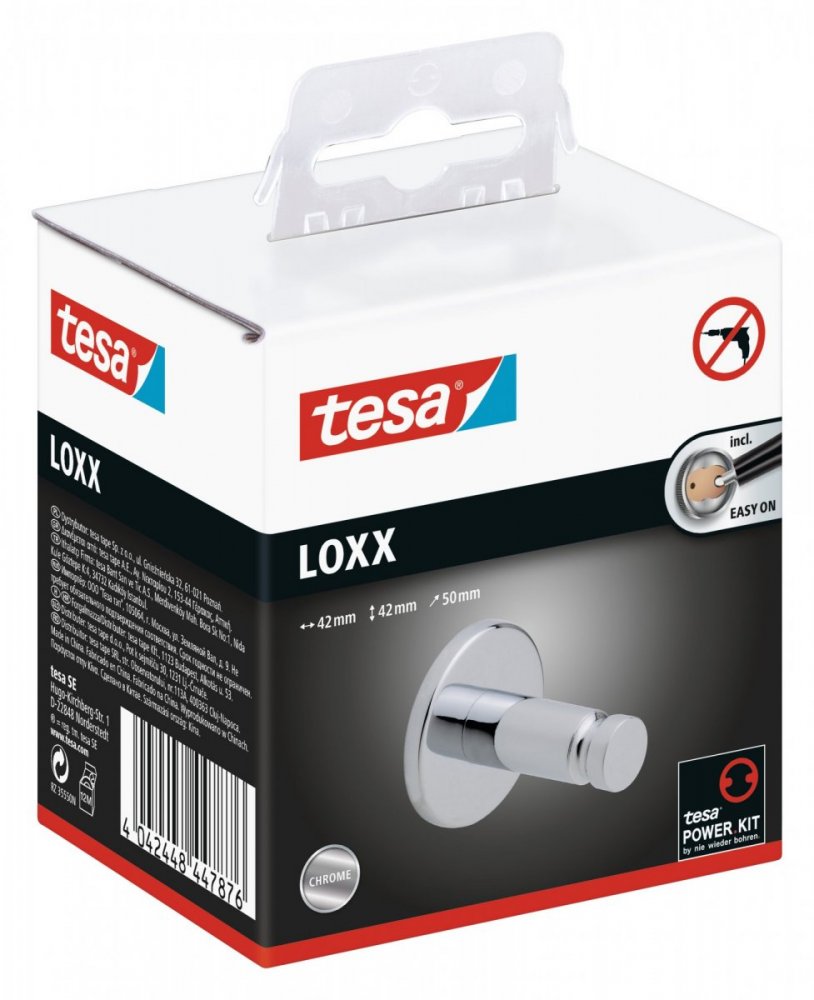 tesa® Loxx Haczyk pojedynczy mniejszy