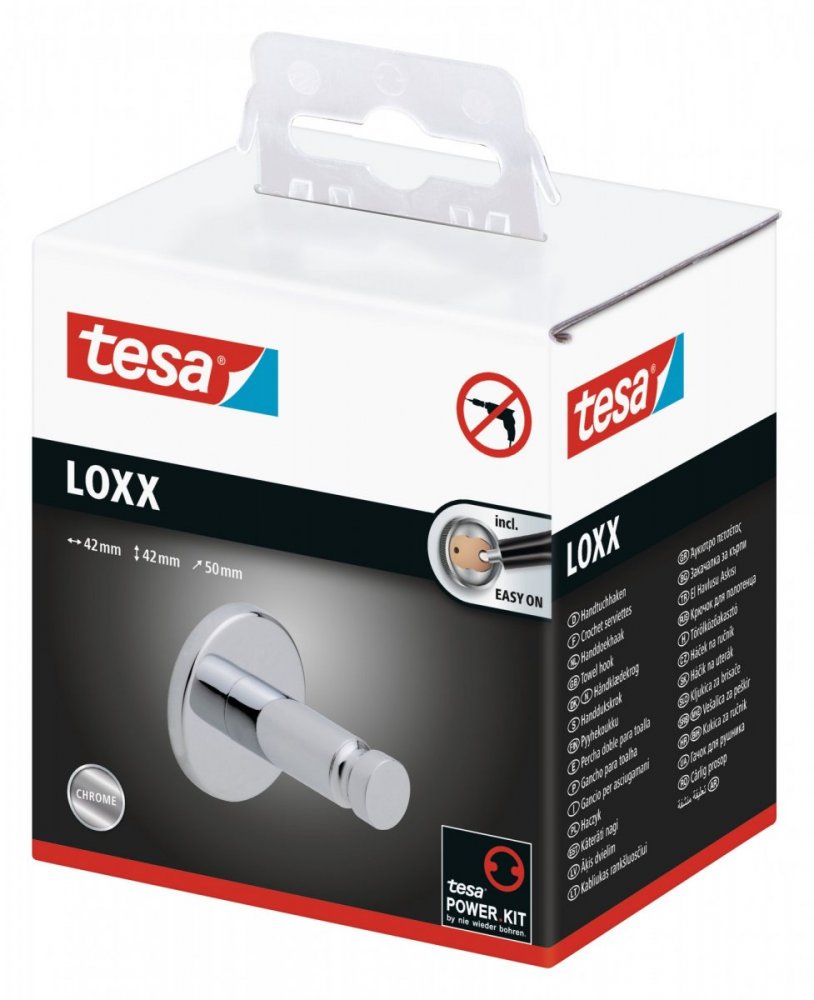 tesa® Loxx Haczyk pojedynczy mniejszy