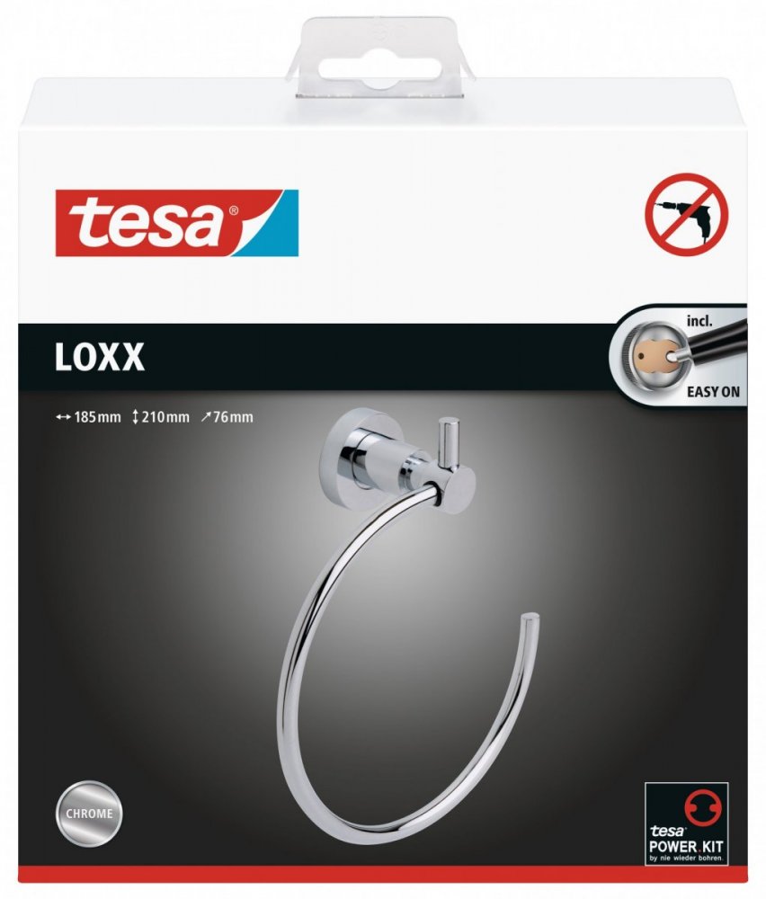 tesa® Loxx Wieszak okrągły