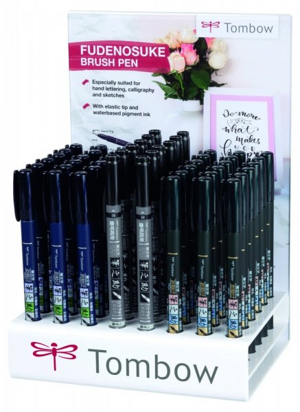 Fudenosuke BRUSH PEN, sada 48 ks