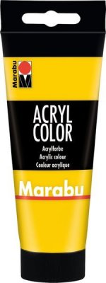 Marabu Farba akrylowa 019 100ml yellow
