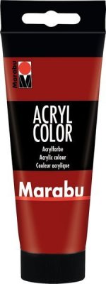 Marabu Farba akrylowa 038 100ml ruby red