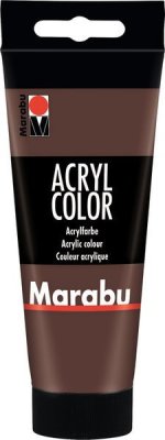 Marabu Farba akrylowa 040 100ml medium brown