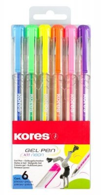 Kores Długopis kulkowy K11 Pen Neon