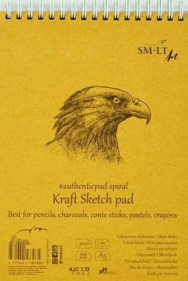 Kalia-sklep.pl - 5EB-60TS_KRAFT_SMLTArt_AuthenticpadSpiral_KraftSketchPad_A5.jpg