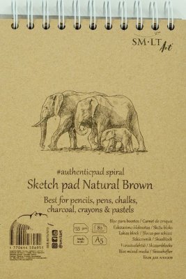 Kalia-sklep.pl - 5EB-80TS_NTB_SMLTArt_AuthenticpadSpiral_NaturalBrownSketchPad_A5.jpg