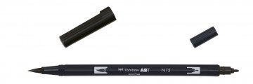 Tombow Flamaster Brush pen ABT, black