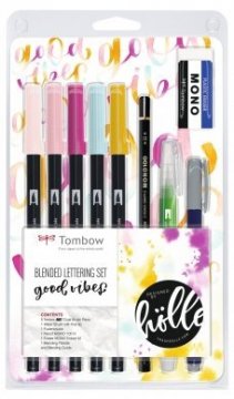 Tombow Zestaw Blended Lettering Set Good Vibes