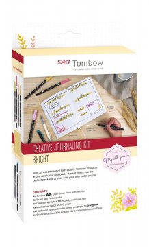 Tombow Zestaw Creative Journaling Kit Bright