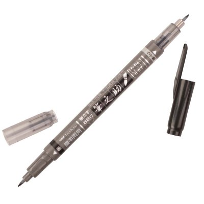 Tombow Flamaster Brush pen Fudenosuke Twin tip